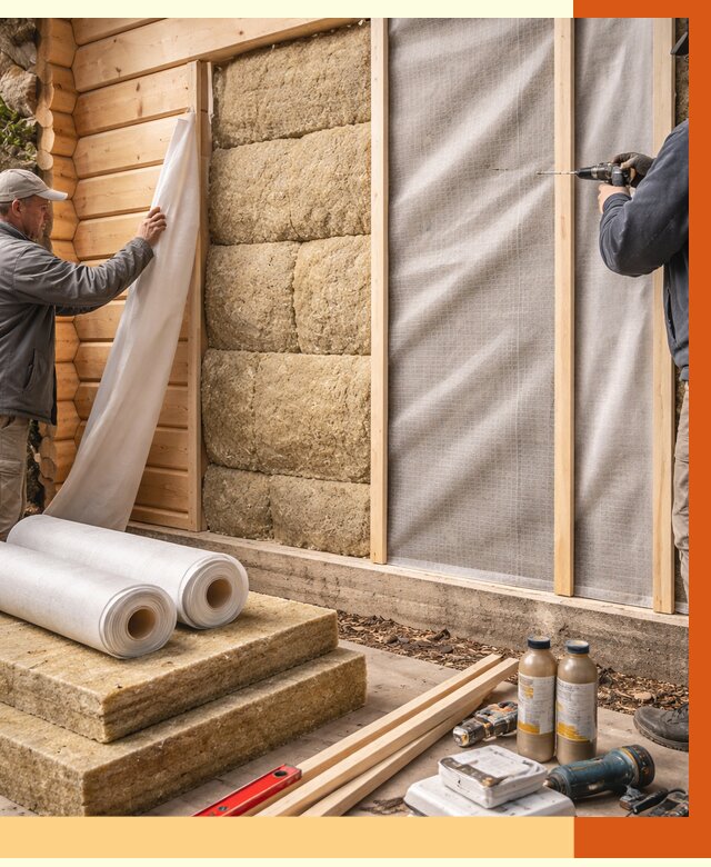 Утепление дома из минибруса в Мелеузе от 4603 руб/м2 — заказать профессионально | ТепломастерМлз