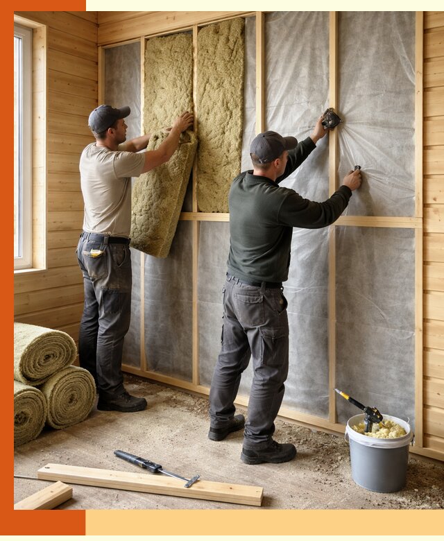 Утепление дома из минибруса в Мелеузе: комплексные теплоизоляционные работы