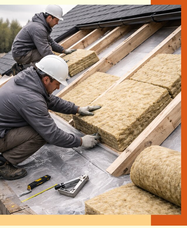 Утепление крыши в Мелеузе от 1892 руб./м2 — комплексное утепление кровли | ТепломастерМлз