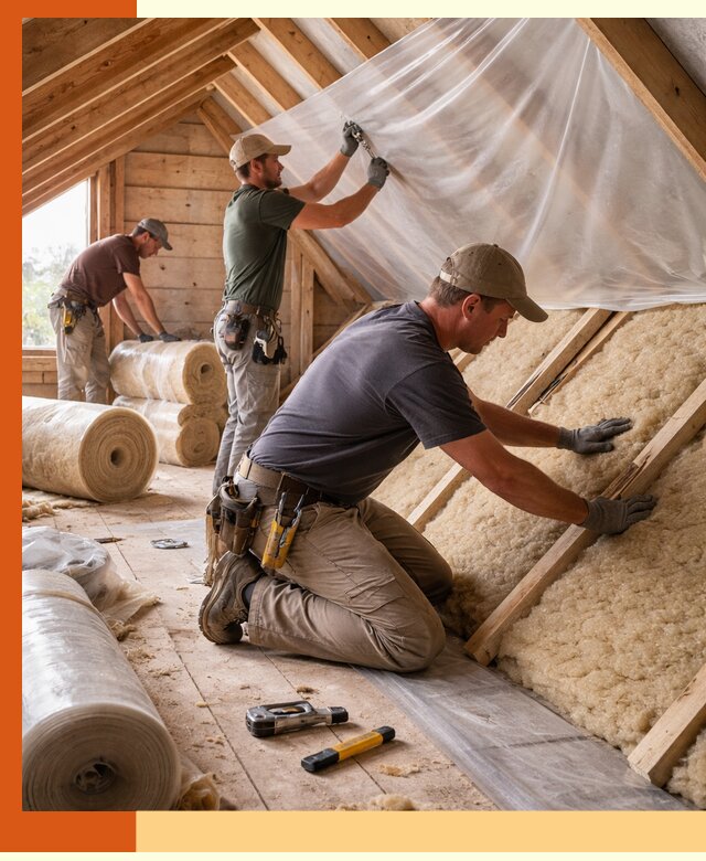 Утепление крыши изнутри в Мелеузе: профессионально и надежно