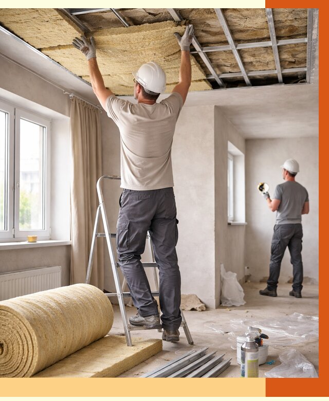 Утепление потолка в частном доме в Мелеузе от 972 руб./м² — работы под ключ | ТепломастерМлз