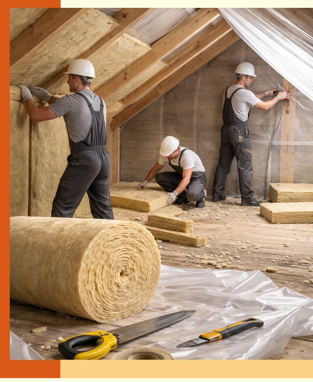 Профессиональное утепление мансарды в Мелеузе качественно и надежно