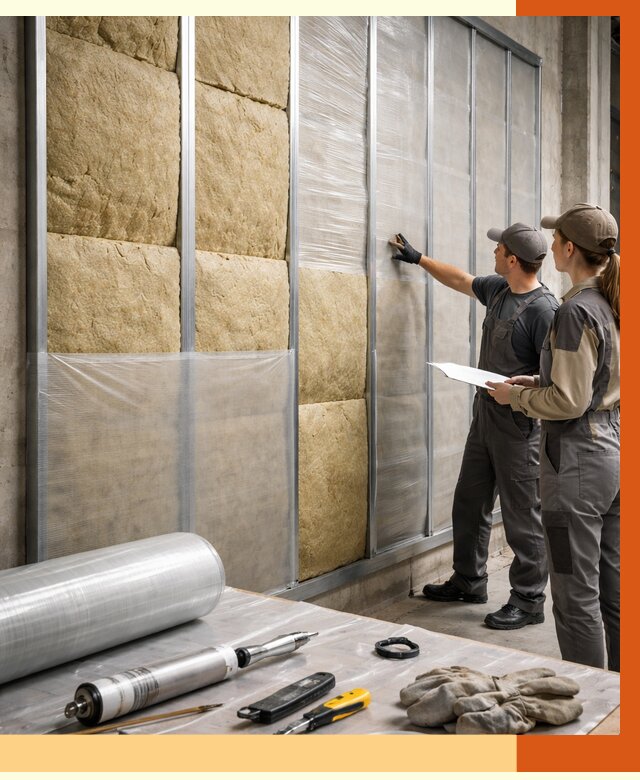 Утепление склада химсырья в Мелеузе от 4603 руб. под ключ | ТепломастерМлз