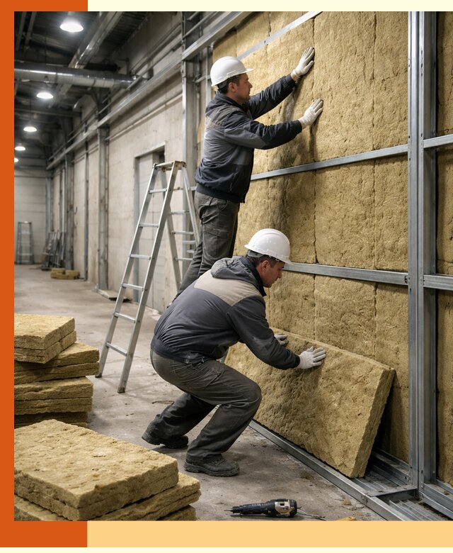 Утепление цеха под ключ в Мелеузе с гарантией качества