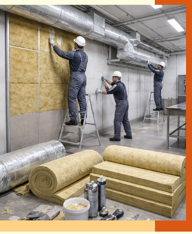 Утепление пищевого цеха в Мелеузе от 12786 руб./м² — комплексно под ключ | ТепломастерМлз