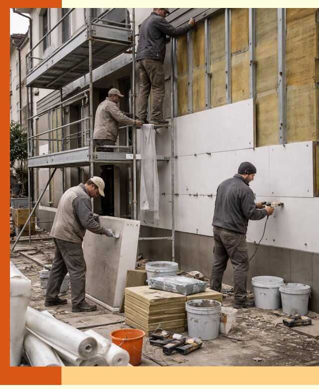 Утепление гостиницы под ключ в Мелеузе с гарантией качества