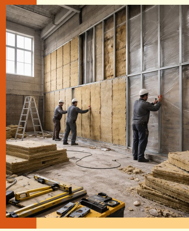 Утепление спортивного зала в Мелеузе качественно и недорого