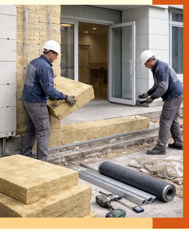 Утепление медицинского центра в Мелеузе под ключ от 12786 руб./м² | ТепломастерМлз