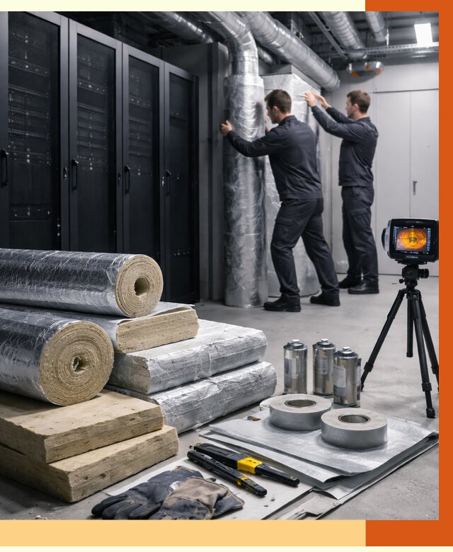 Утепление серверной в Мелеузе от 8695 руб./м² — комплексно под ключ | ТепломастерМлз