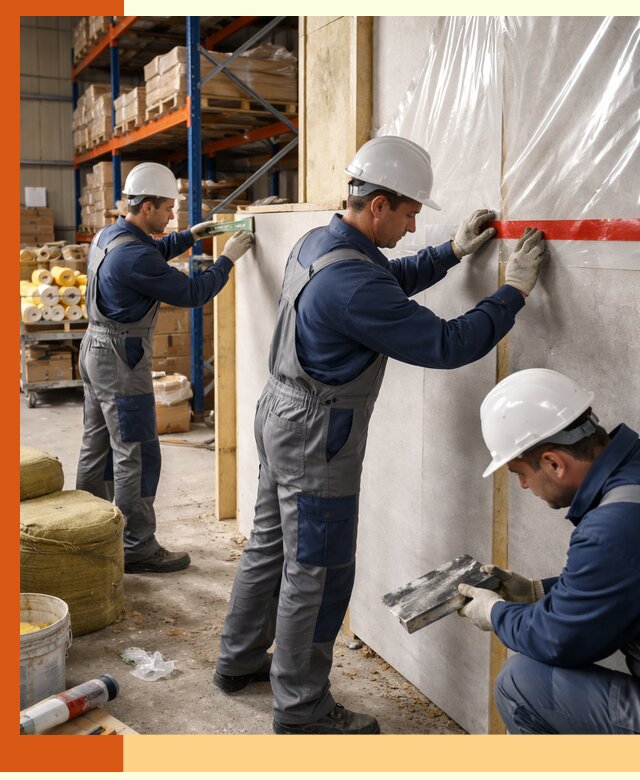 Утепление теплого склада под ключ в Мелеузе