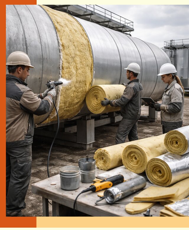 Утепление цистерны в Мелеузе — утеплители и монтаж под ключ