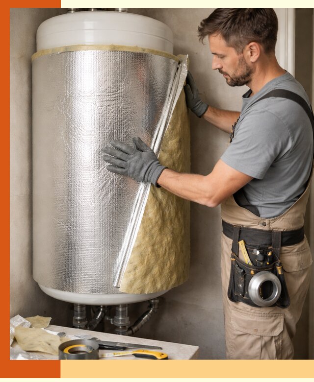 Утепление бойлера в Мелеузе для снижения теплопотерь и экономии энергии