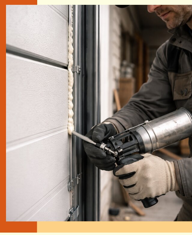 Заполнение пустот ворот в Мелеузе профессионально и герметично