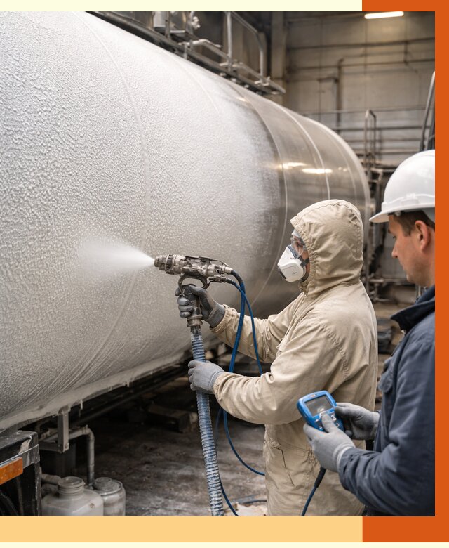 Утепление автоцистерны жидкой теплоизоляцией в Мелеузе от 14832 руб. под ключ | ТепломастерМлз