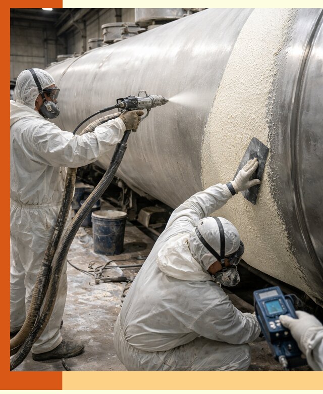 Утепление автоцистерн жидкой теплоизоляцией в Мелеузе