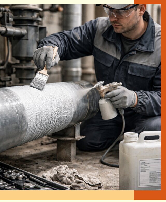 Утепление оборудования жидкой теплоизоляцией в Мелеузе от 4603 руб. | ТепломастерМлз