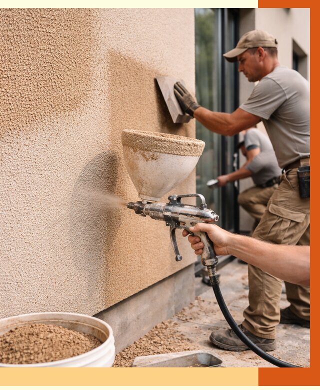 Утепление фасада жидкой пробкой в Мелеузе от 4910 руб./м² под ключ | ТепломастерМлз