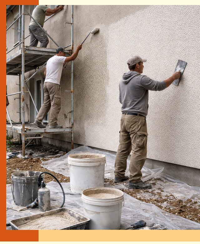 Утепление фасада жидкой пробкой в Мелеузе