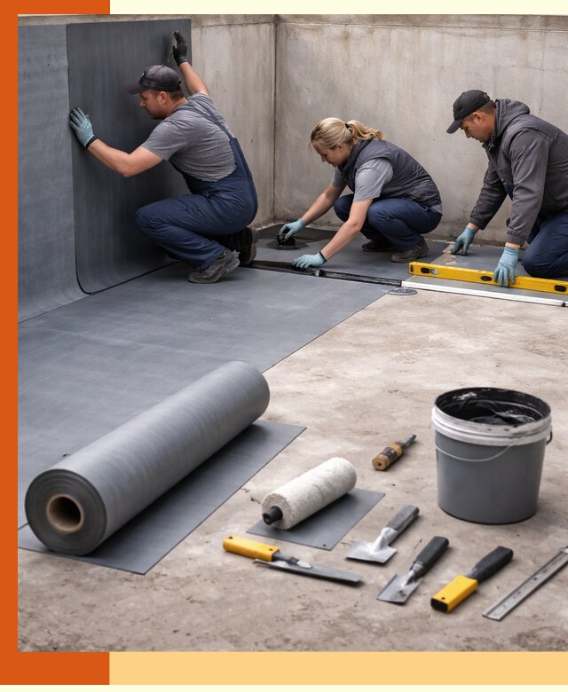 Гидроизоляция бассейна под ключ в Мелеузе — надежная защита и герметизация