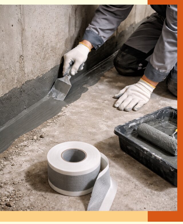 Гидроизоляция швов и герметизация стыков в Мелеузе от 1279 руб. | ТепломастерМлз