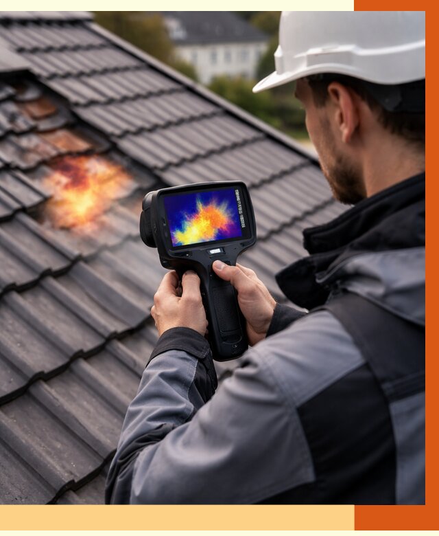 Тепловизионное обследование кровли в Мелеузе от 4603 руб. — ТепломастерМлз под ключ