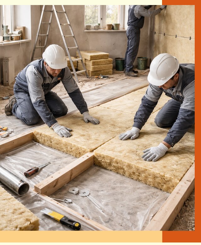 Восстановление теплоизоляции в Мелеузе от 8695 руб. — ремонт утепления под ключ | ТепломастерМлз