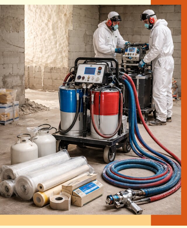 Аренда установки для напыления ППУ в Мелеузе от 35802 руб. | ТепломастерМлз